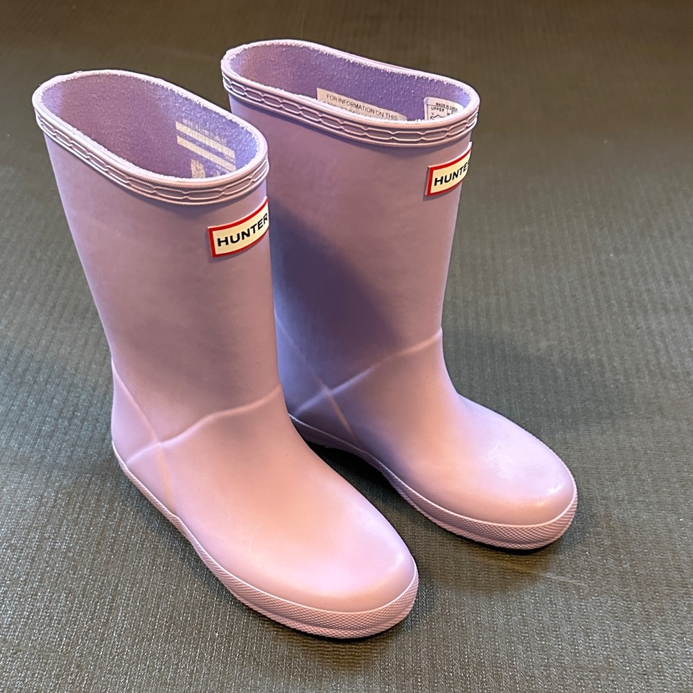 Hunter Pastel Purple Waterproof Boots